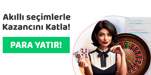 Kart tutan bir kadın krupiyenin yanında rulet çarkı bulunan casino bonusu nasıl kullanılır görseli